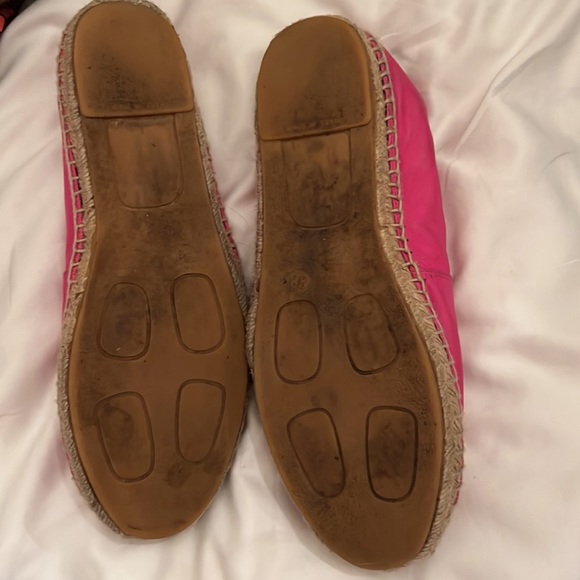 Kenzo pink leather espadrilles size 38 - Picture 2 of 3